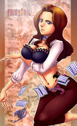 Cana Alberona Fairy tail Color by Kyoffie12