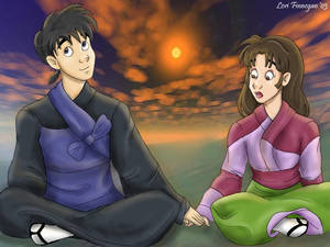 Miroku and Sango