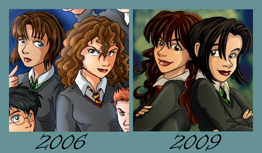 Improvement - Pansy+Hermione