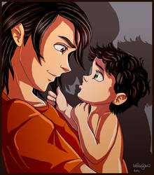 Sirius and Little Harry