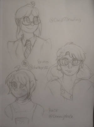 Part 2a: Human Drawing Requests (Sketch) by Peppoco Part 2a: Human Drawing Requests (Sketch) by Peppoco