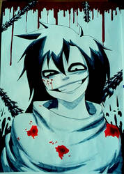 Jeff the Killer (by Bloody-Mary13)