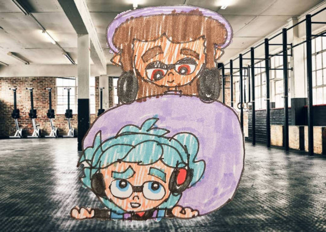 Stpheny Stepheny surprises wessel with her balloon by wesselhero on DeviantArt
