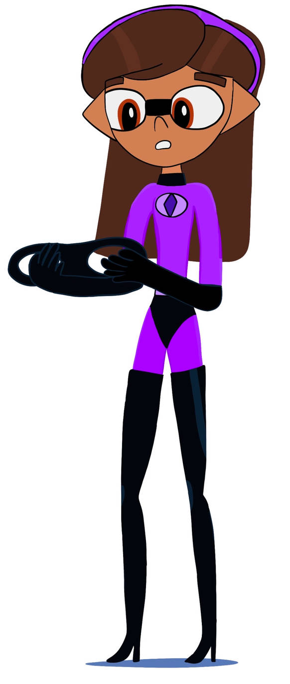 Stpheny Stepheny holding her supermask by wesselhero on DeviantArt
