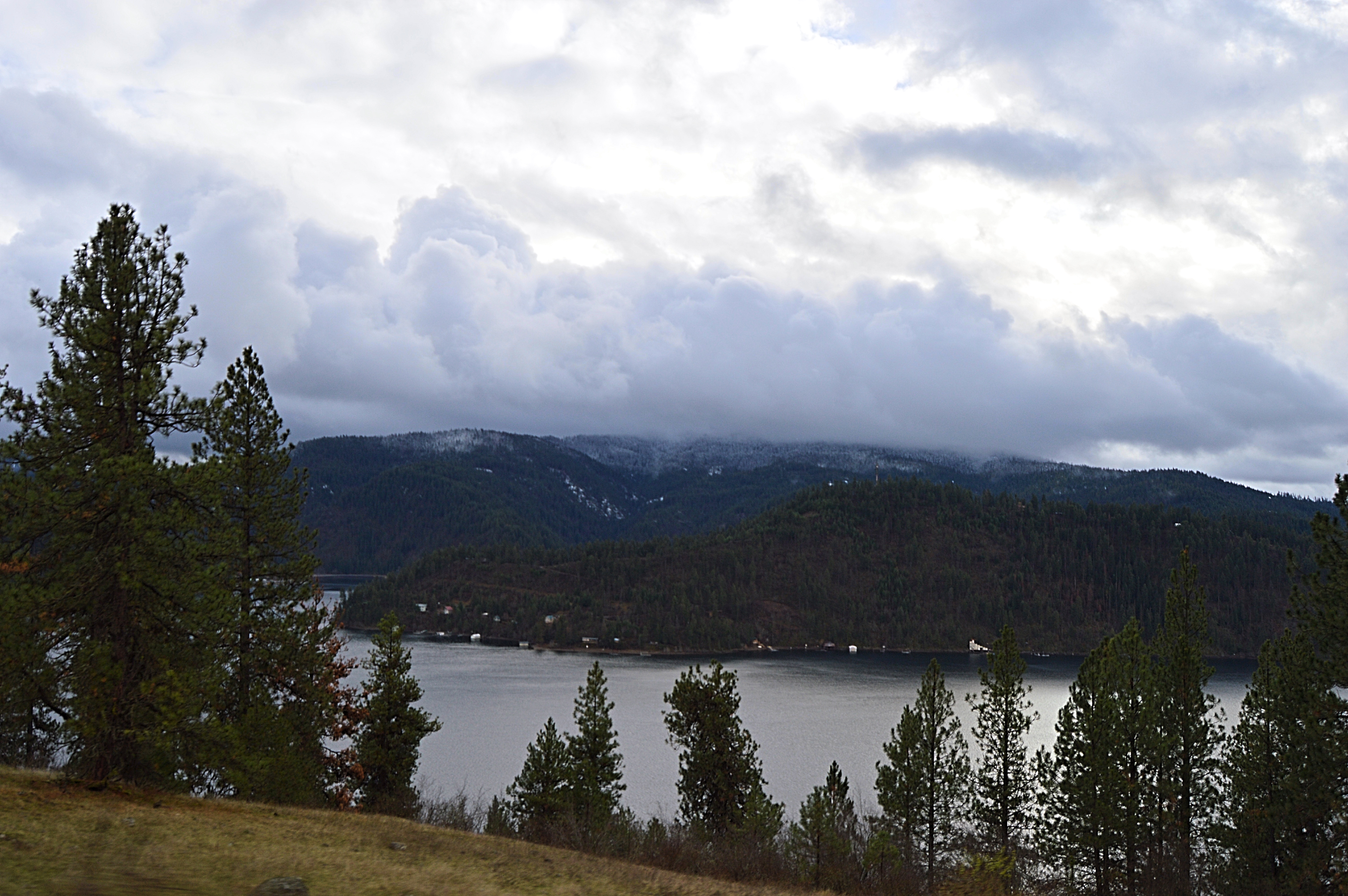 View of Washington from Oregon