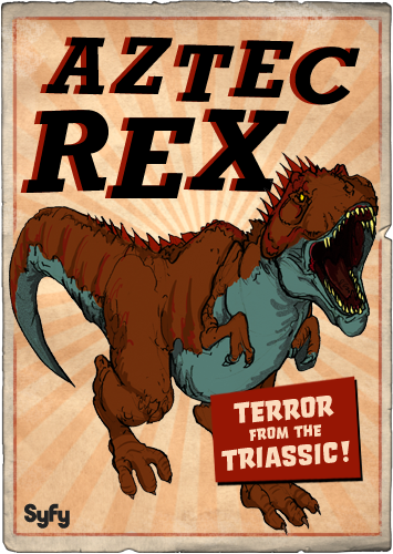 Syfy MM Aztec Rex by Randoman92 on DeviantArt
