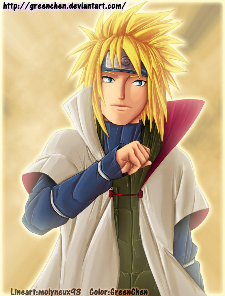 Minato Colour Less minato_colored by GreenChen on DeviantArt