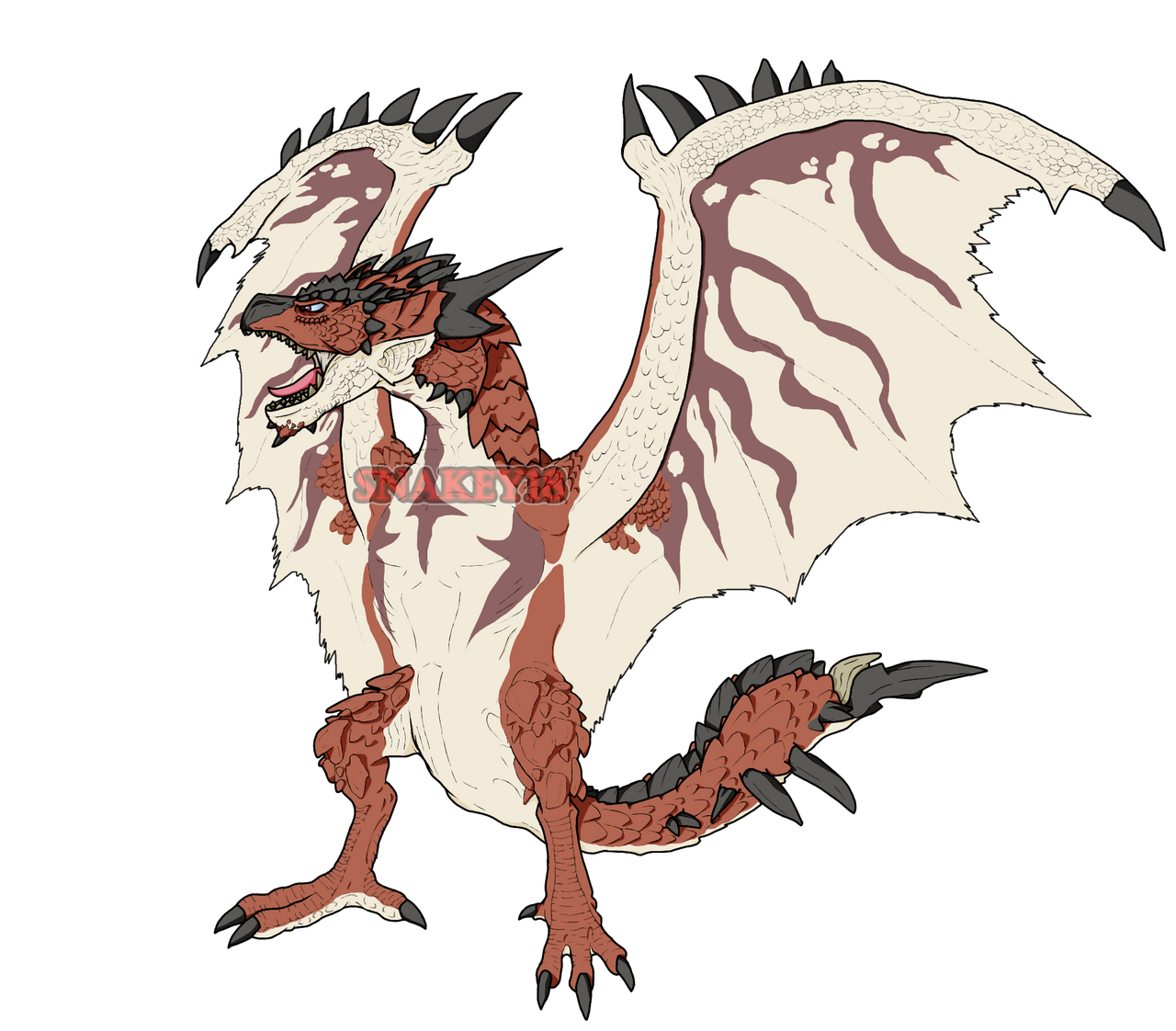Rathalos (2022) by Snakey18xProductions on DeviantArt