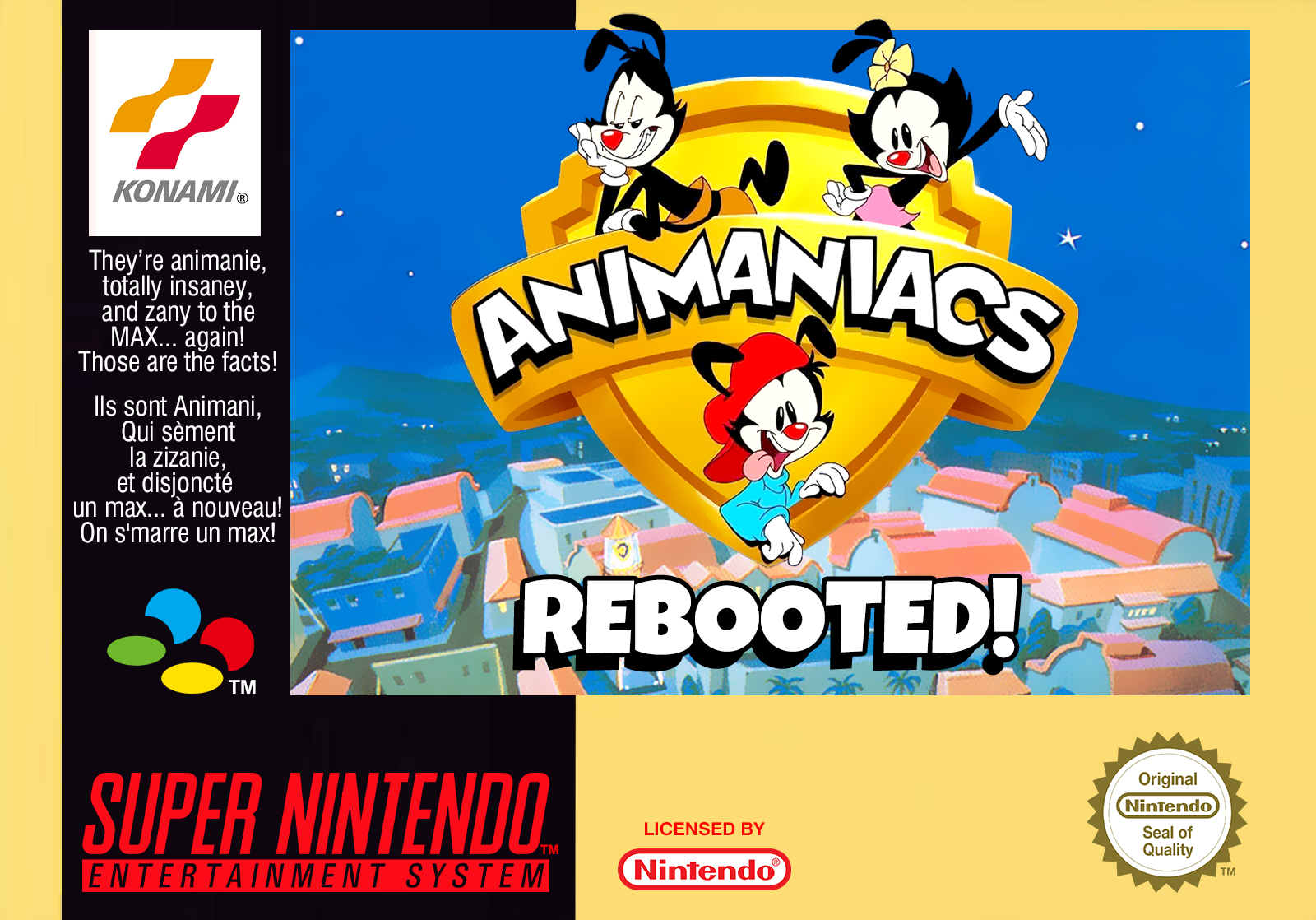Animaniacs nes best sale