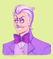 Human King Dice Portrait