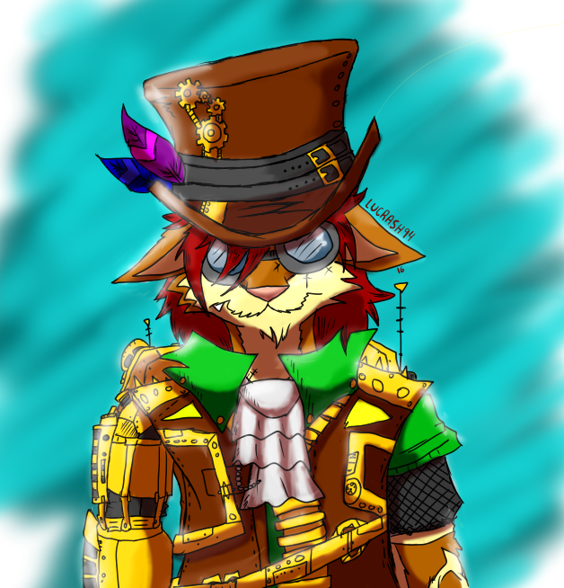 Lesther The Irwoph: Steampunk style By lucrash