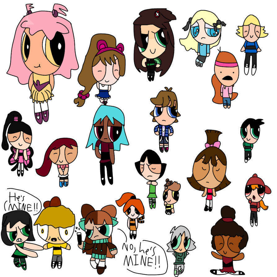 Pg Characters PPG: More Sketches And Doodles Of Other Characters by ItzJuju1206 on ...
