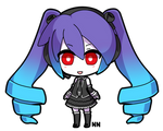 Infinity Miku Mini-Chibi by ninjin-neko