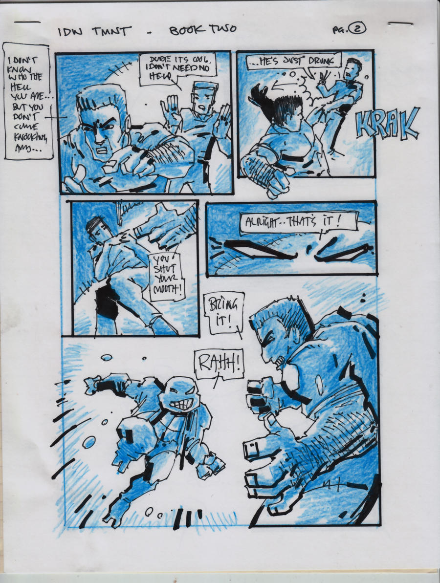 IDW TMNT Book Two Pg 2