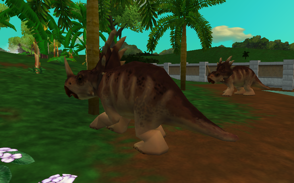 Zoo Tycoon 2 - Triceratops by KanshinX3 on DeviantArt