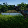 Jurassic World Evolution - Draco a. Pachy