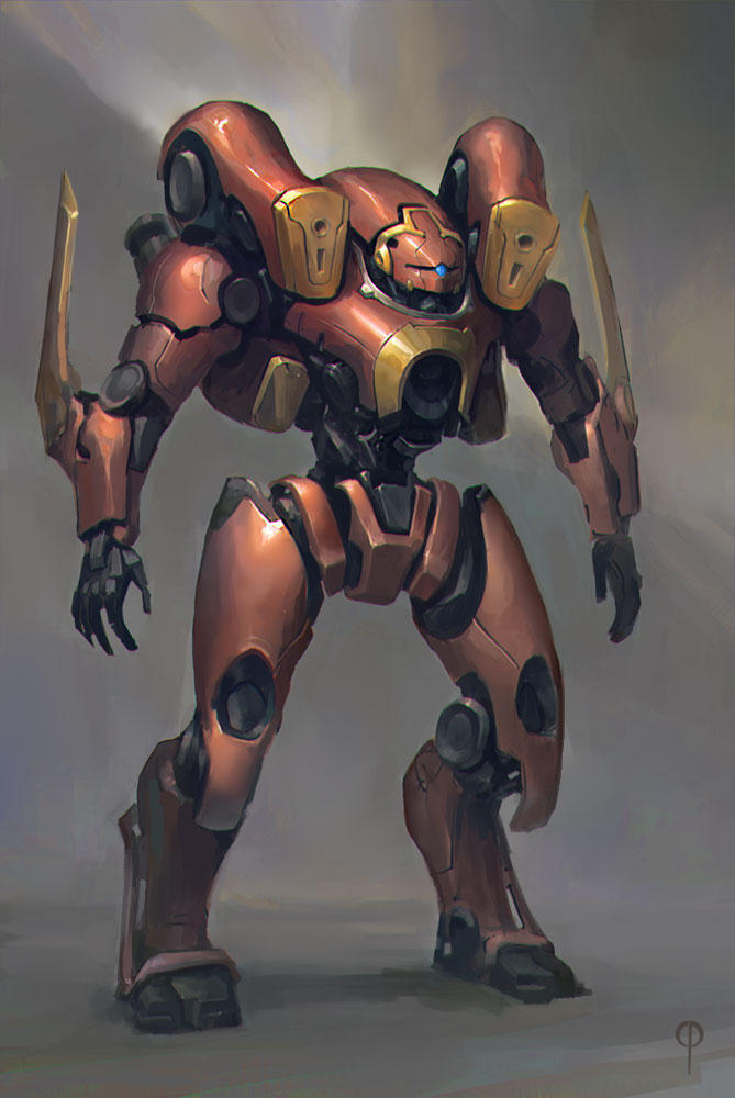 Practice mech by Callergi on DeviantArt