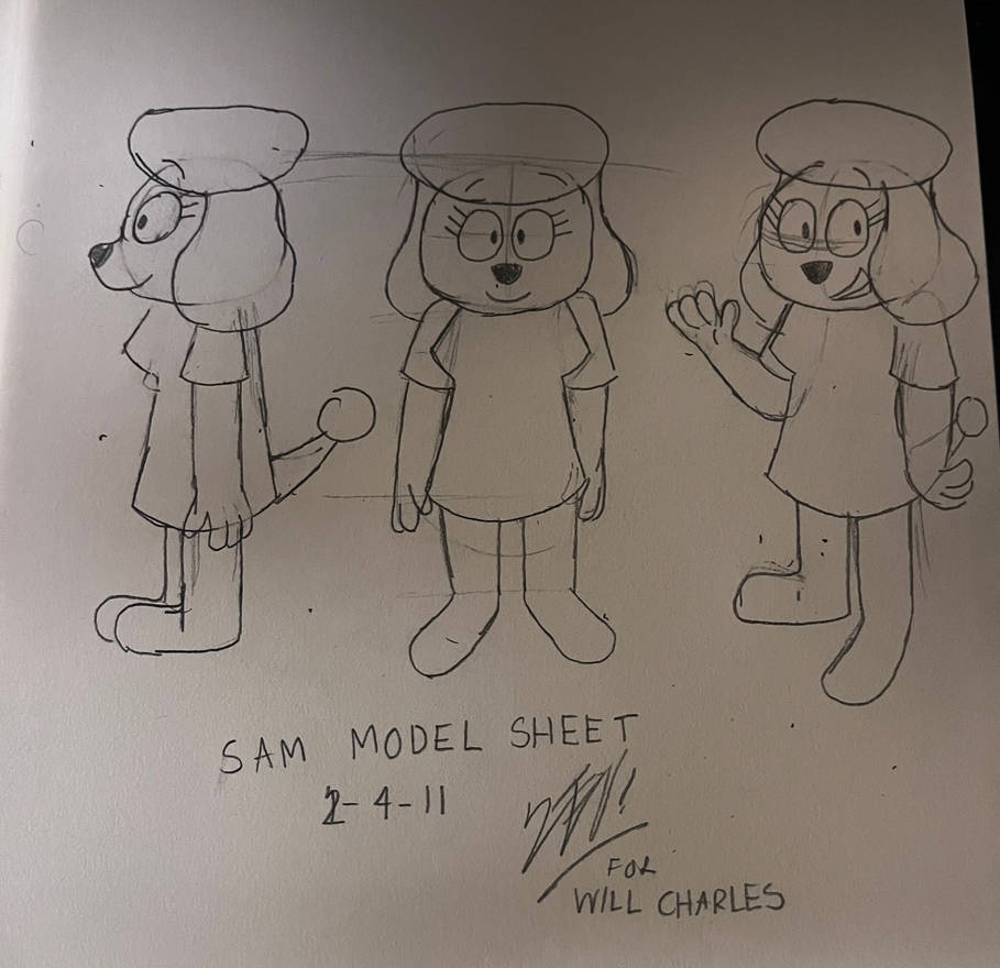 Sam model sheet by Domono08 on DeviantArt