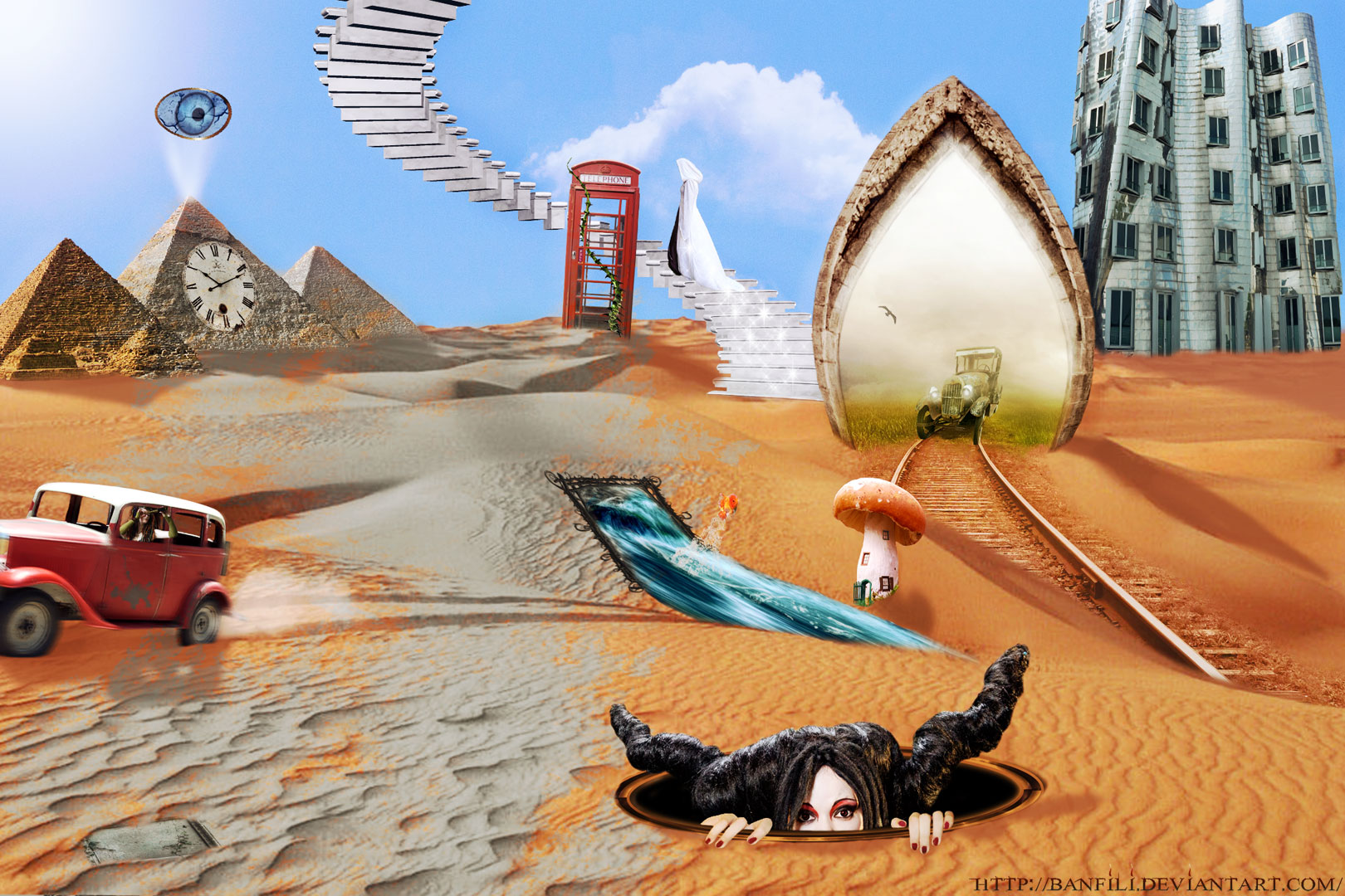 Desert madness by Banfili