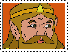 King Harkinian's Stamp