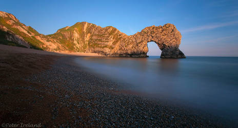 Sundown at Durdle Door