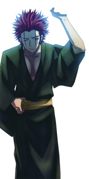 K Project - Suoh Mikoto render (husbando)