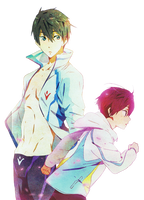 Free! - Nanase Haruka render 2