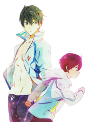 Free! - Nanase Haruka render 2