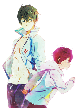 Free! - Nanase Haruka render 2