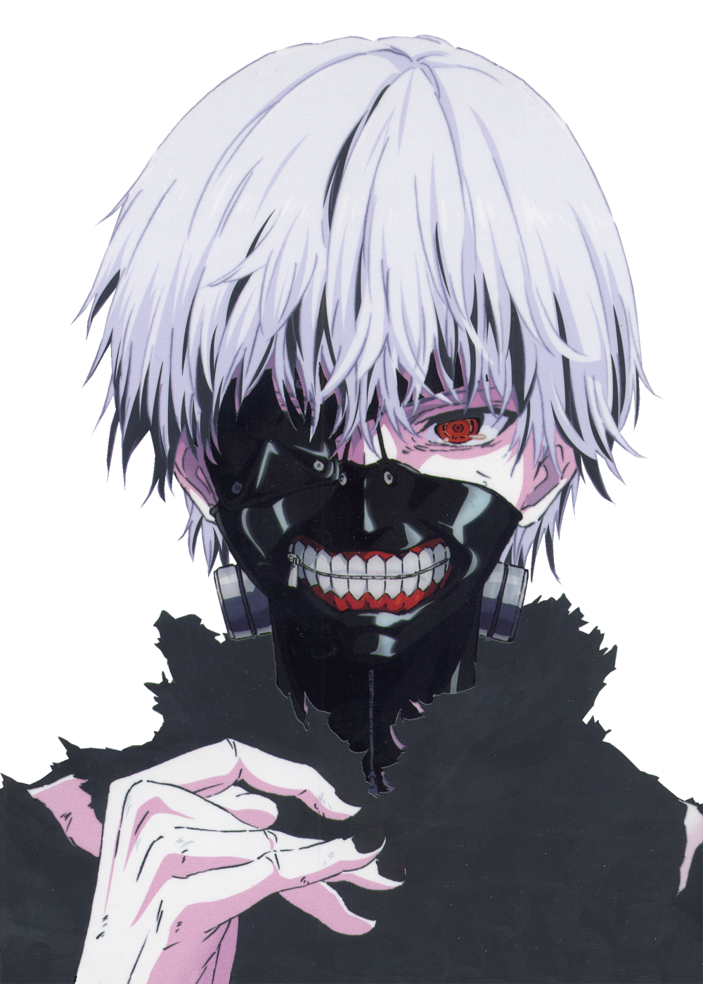 hellige svømme Imagination Tokyo Ghoul - Kaneki Ken (white-haired + mask) by suohans on DeviantArt