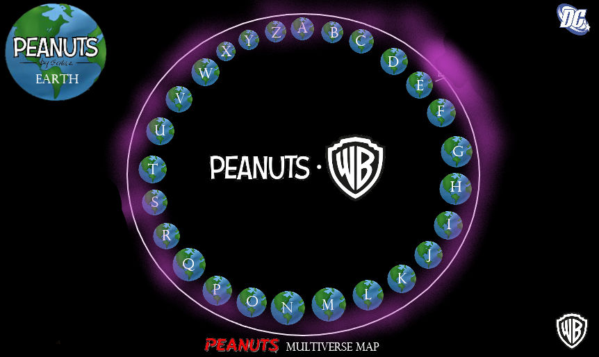 Peanuts Warner Bros Multiverse Map by PeanutWB on DeviantArt