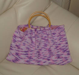 My first knit purse