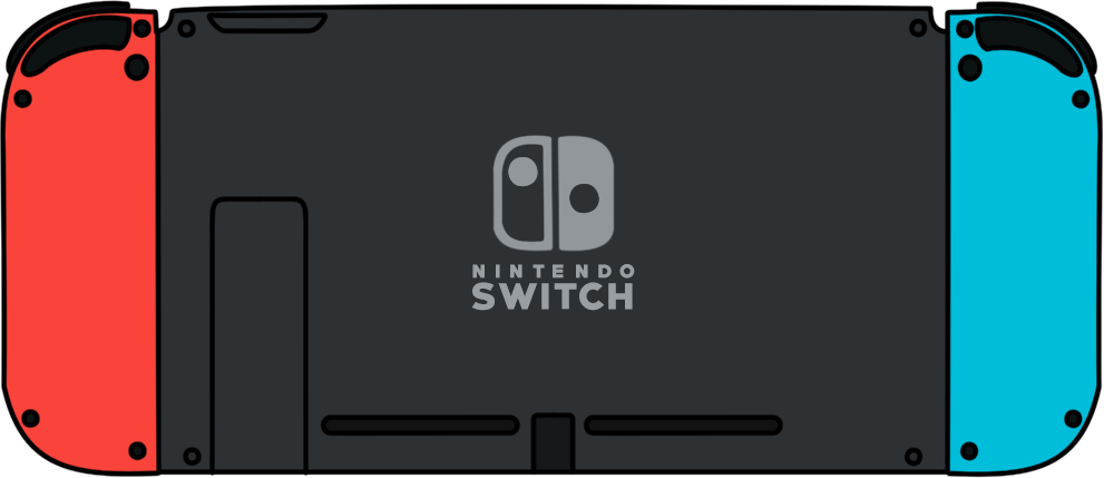mus eller rotte peeling pastel Nintendo Switch Back by Anignemis on DeviantArt