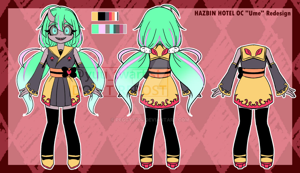 HAZBIN HOTEL OC REDESIGN VER. by peggy8704 on DeviantArt