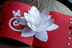 Floral pop-up card by Elmiko