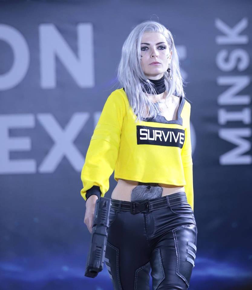 Shaidon Rouque Rogue Amendiares cosplay Cyberpunk 2077 by Katfromrivia on DeviantArt