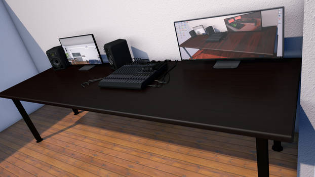 Gaming and Workstation - Setup Concept #2 - Front2