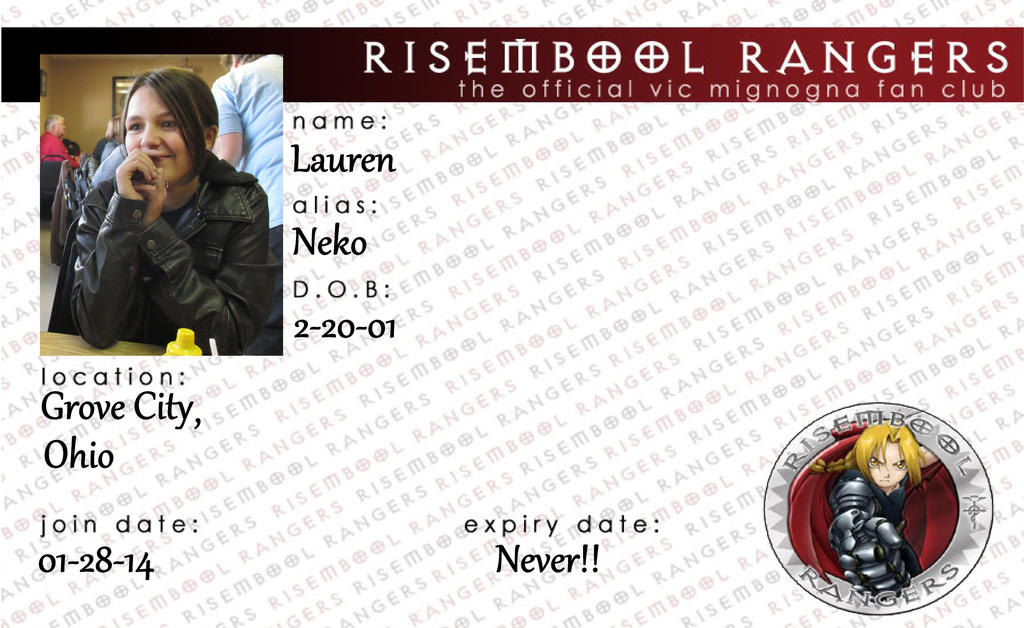 Ranger Card by AceofSpades2345 on DeviantArt