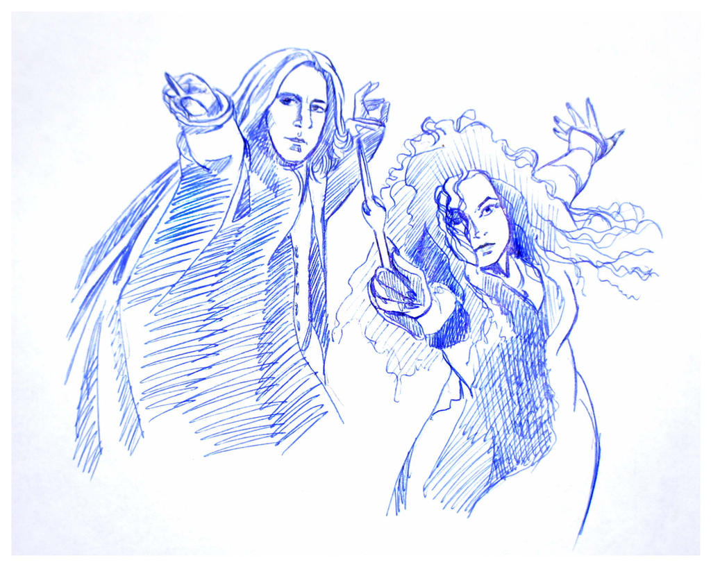 Severus and Bellatrix