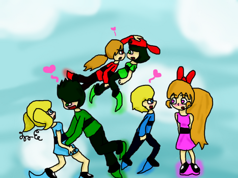 Powerpuffs and Rowdyruffs, mixed love