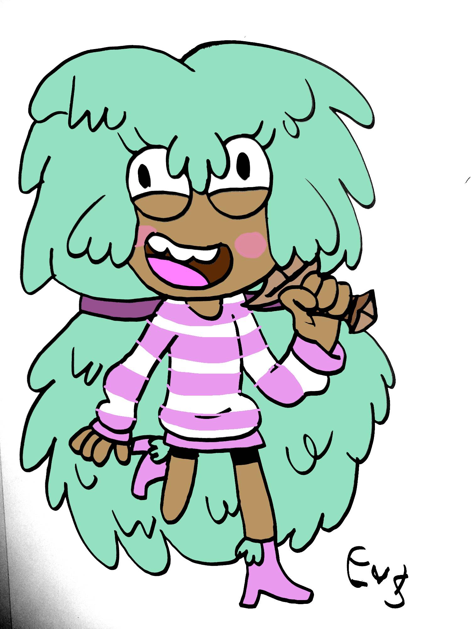 My drawing of Kelly by EvyOriginal on DeviantArt