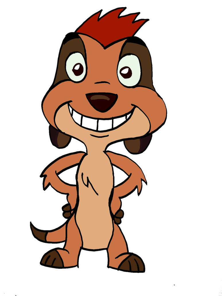 My drawing of Timon by EvyOriginal on DeviantArt