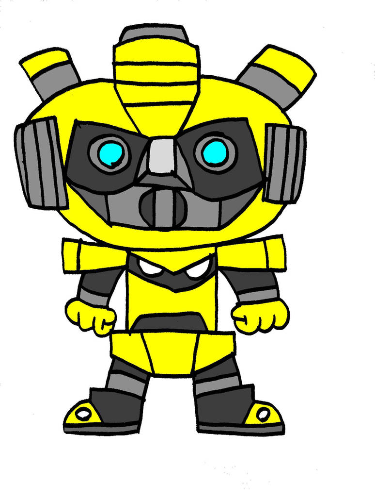My drawing of Bumblebee by EvyOriginal on DeviantArt