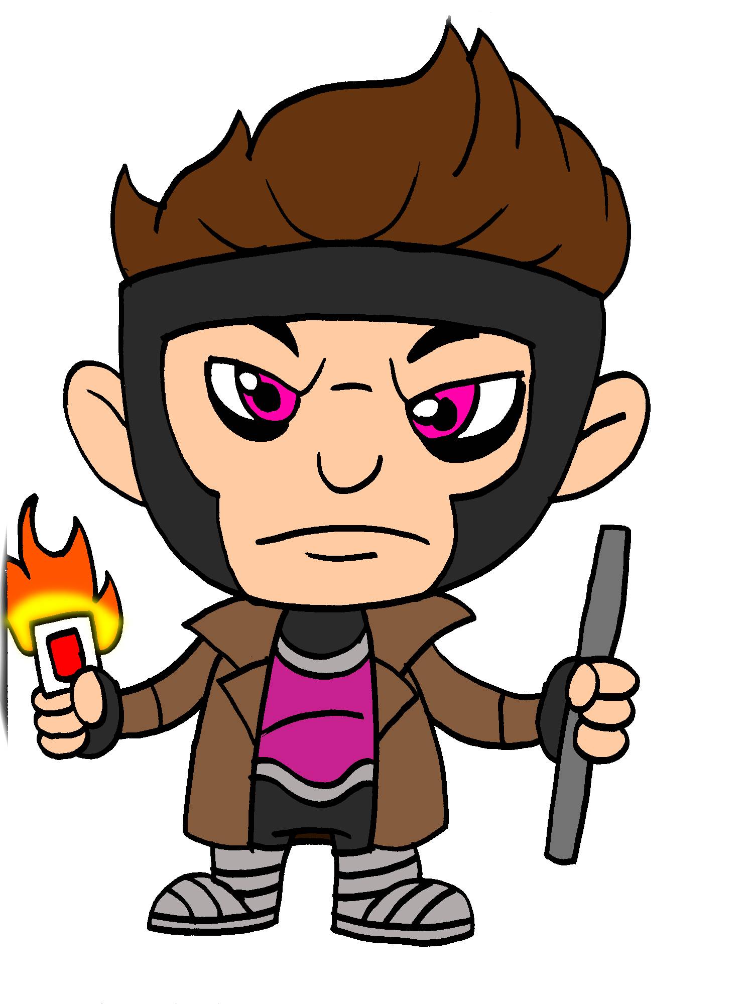 Drawing Gambit Body Tutorial My drawing of Gambit by EvyOriginal on DeviantArt