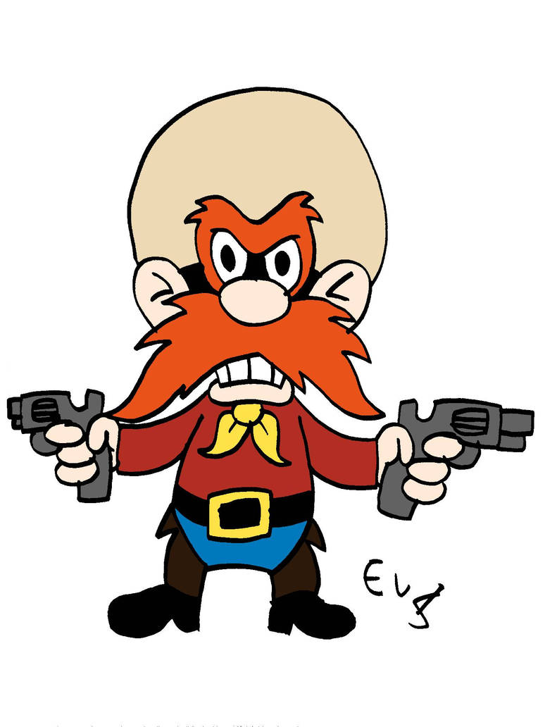 My drawing of Yosemite Sam by EvyOriginal on DeviantArt