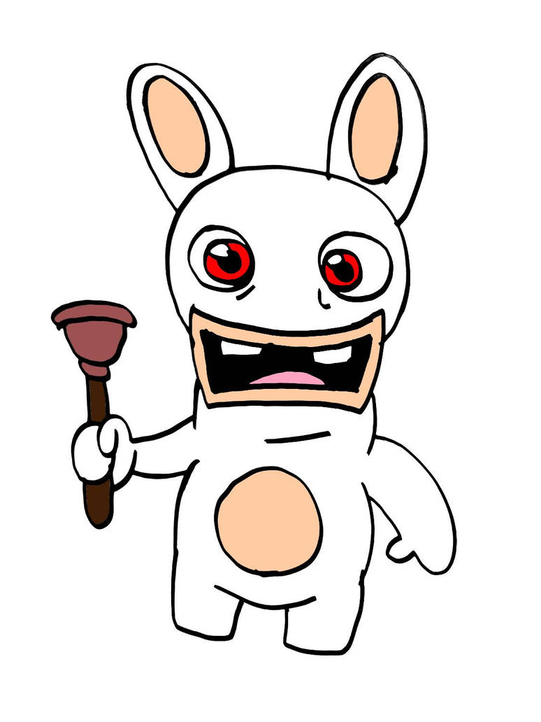 My drawing of a rabbid by EvyOriginal on DeviantArt