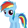 Young Rainbow Dash