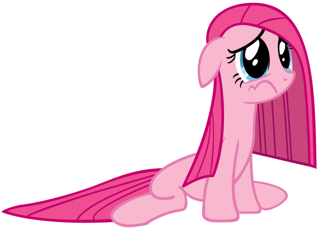 Depressed Pinkie Pie by AtomicGreymon