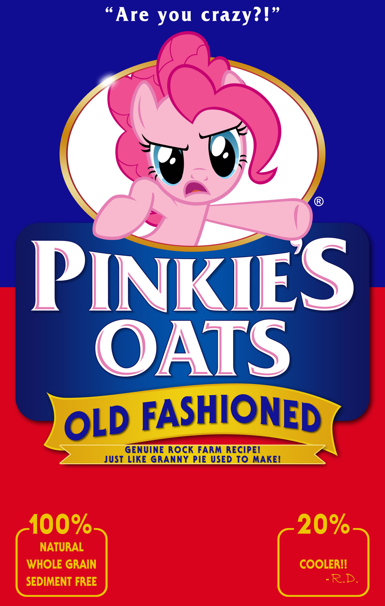 Oatmeal? Are you crazy? by AtomicGreymon