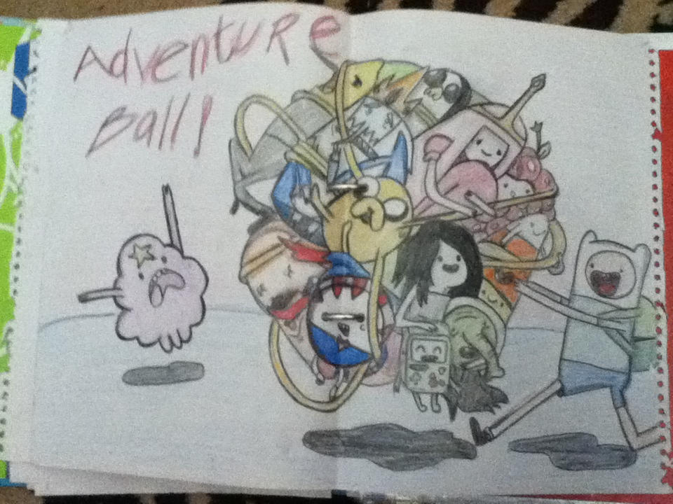 Adventure ball | Adventure time by MorganFreemanart on DeviantArt